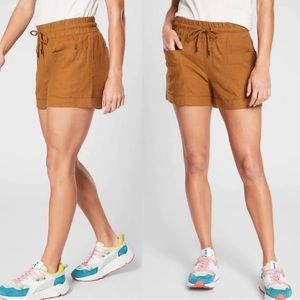 Athleta Cabo Linen 4” Short 🌵2